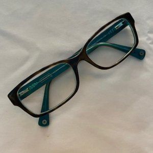 Coach Brooklyn HC6040 Dark Tortoise / Teal Glasses